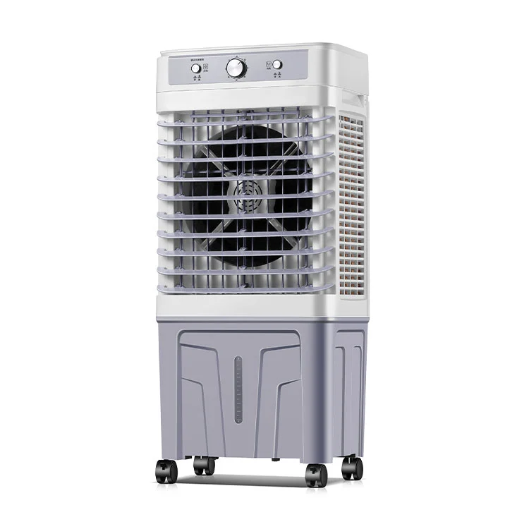 220W Air Cooler Fan Glass Top Cover for Household Hotel Outdoor Use